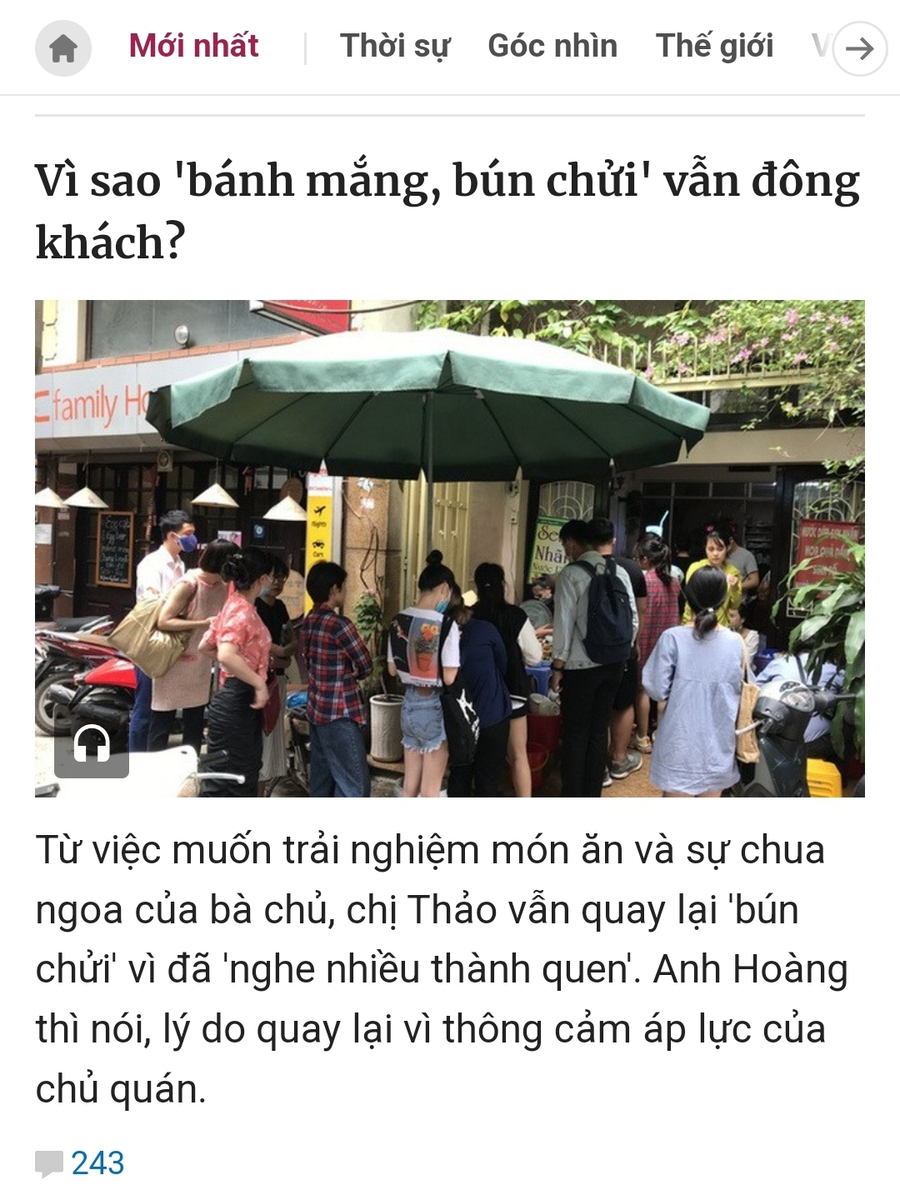 Nếu là anh em, thì anh em có muốn đến những chỗ này để ăn uống không ? Mình thì không bao giờ đến!