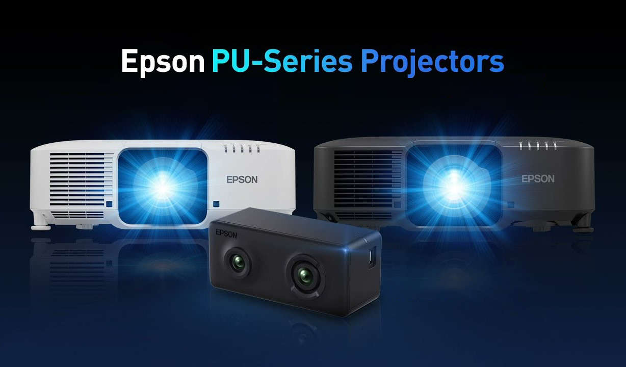 Trình chiếu hình ảnh sắc nét và độ sáng cao với máy chiếu laser Epson EB-PU Series