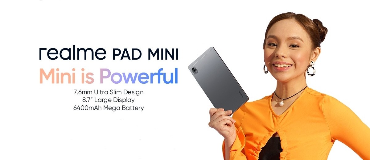 realme Pad Mini chính thức: màn hình 8,7 inch, giá khởi điểm 195 USD