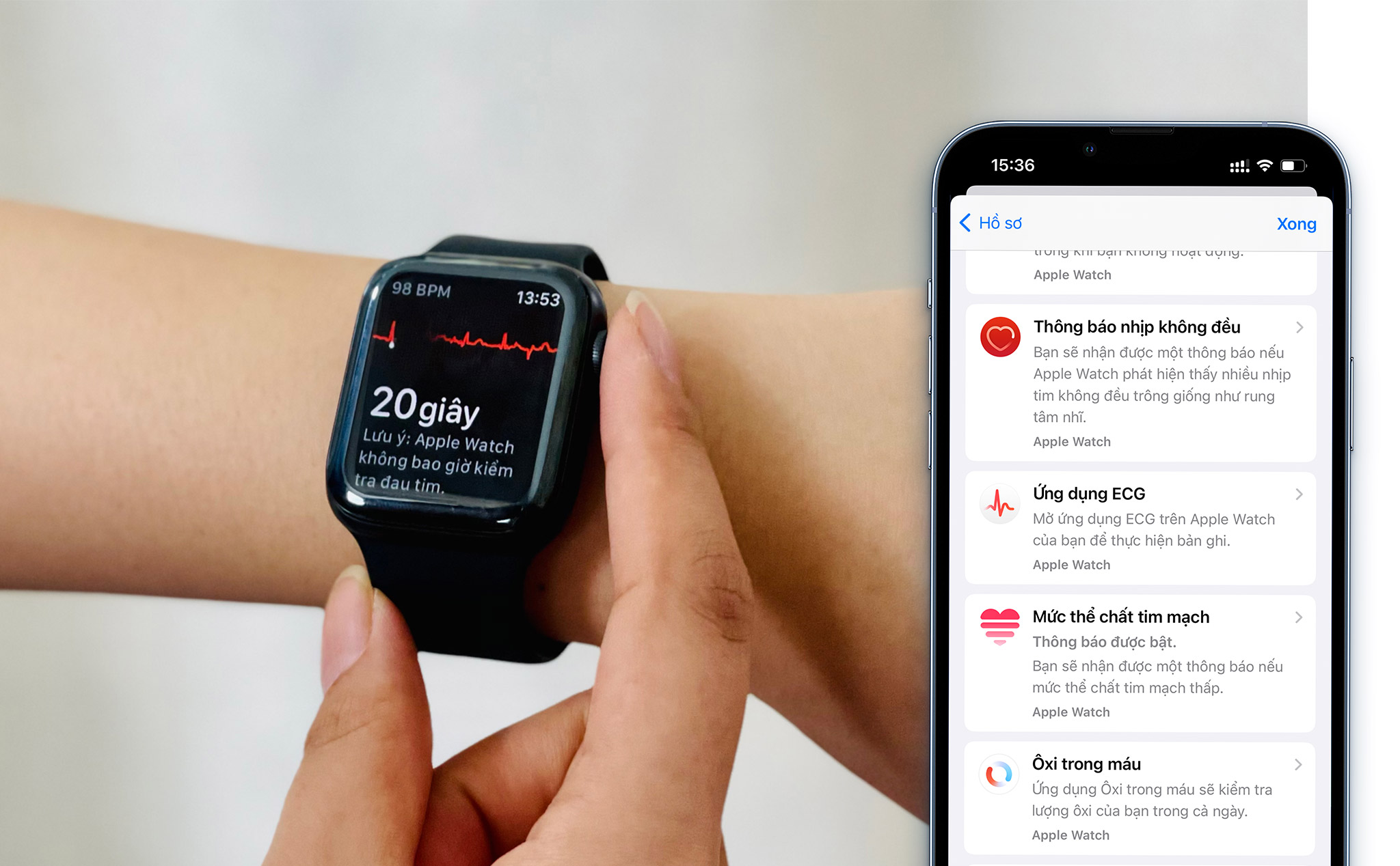 Tổng quan về ứng dụng Sức khoẻ (Health), cần biết cho người dùng Apple Watch