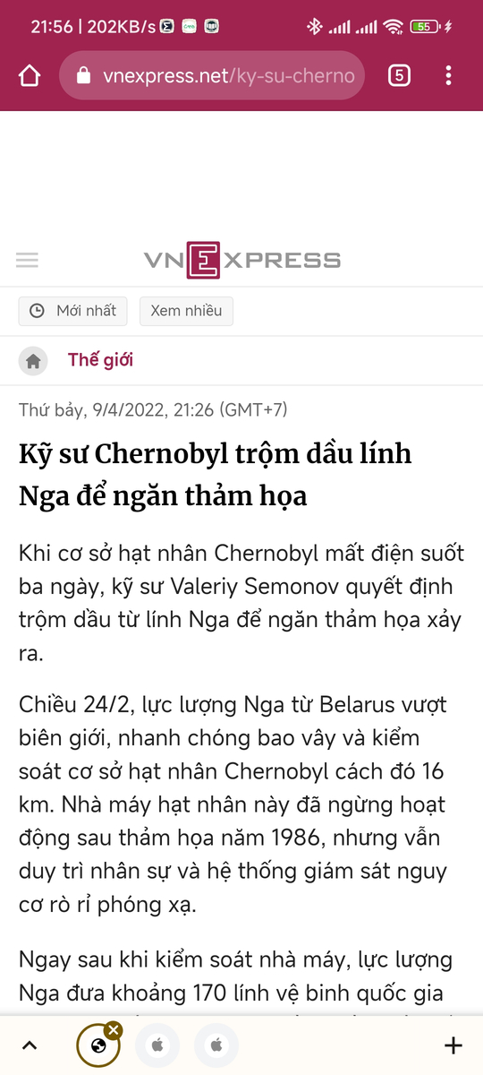 Vào rừng nhiễm phóng xạ đào công sự chỉ có thể là người Nga.