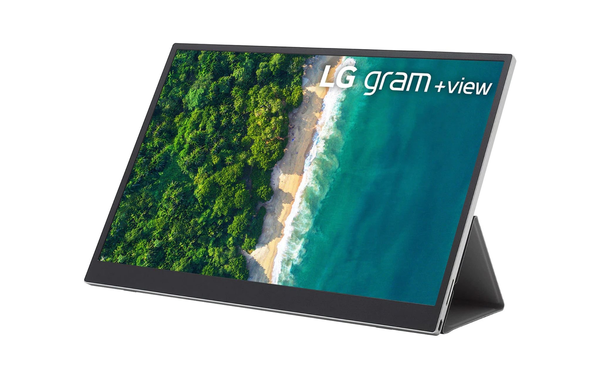 LG ra mắt màn hình di động LG gram +view: 16" phân giải 2K, 16:10, 99% DCI-P3