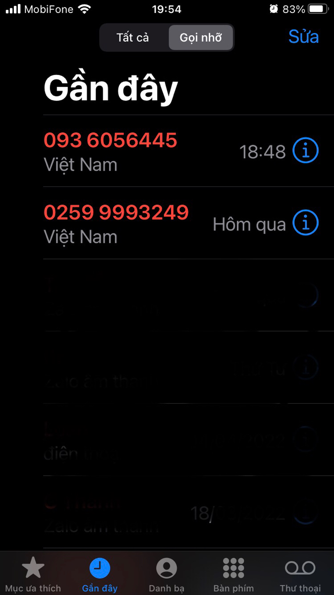 Anh em có hay bị cuộc gọi làm phiền hay nhá máy không?