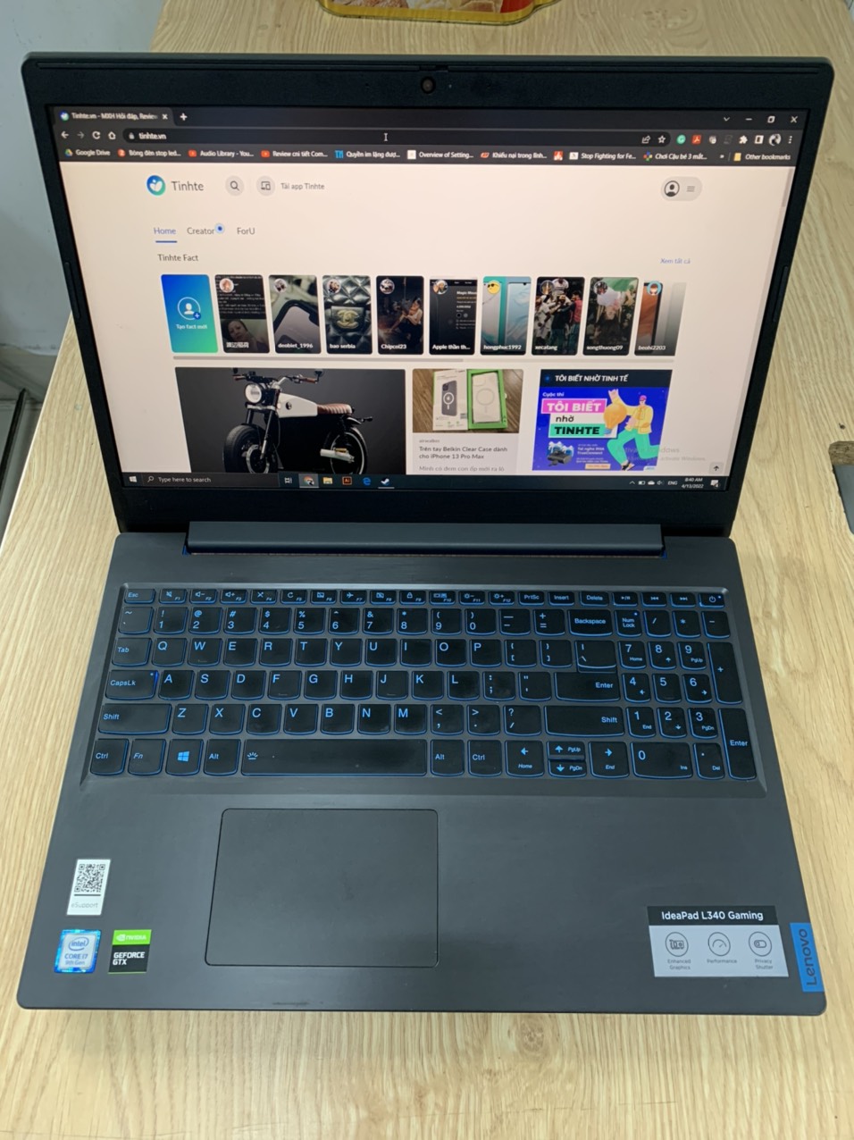 Review, chia sẻ về laptop gaming sử dụng cho nhu cầu văn phòng: Lenovo IdeaPad L340 Gaming.