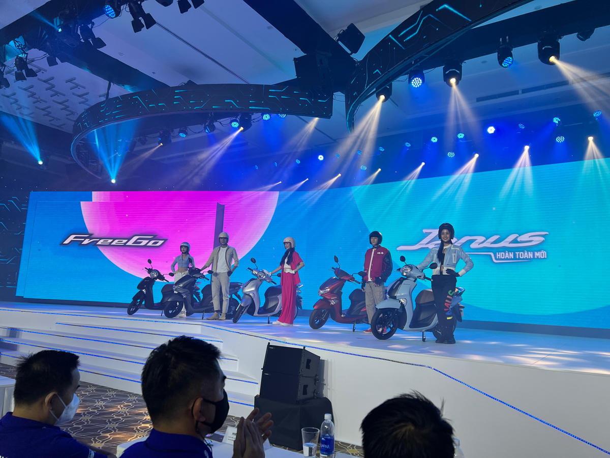 Yamaha Việt Nam ra mắt Free Go và Janus 2022 mới