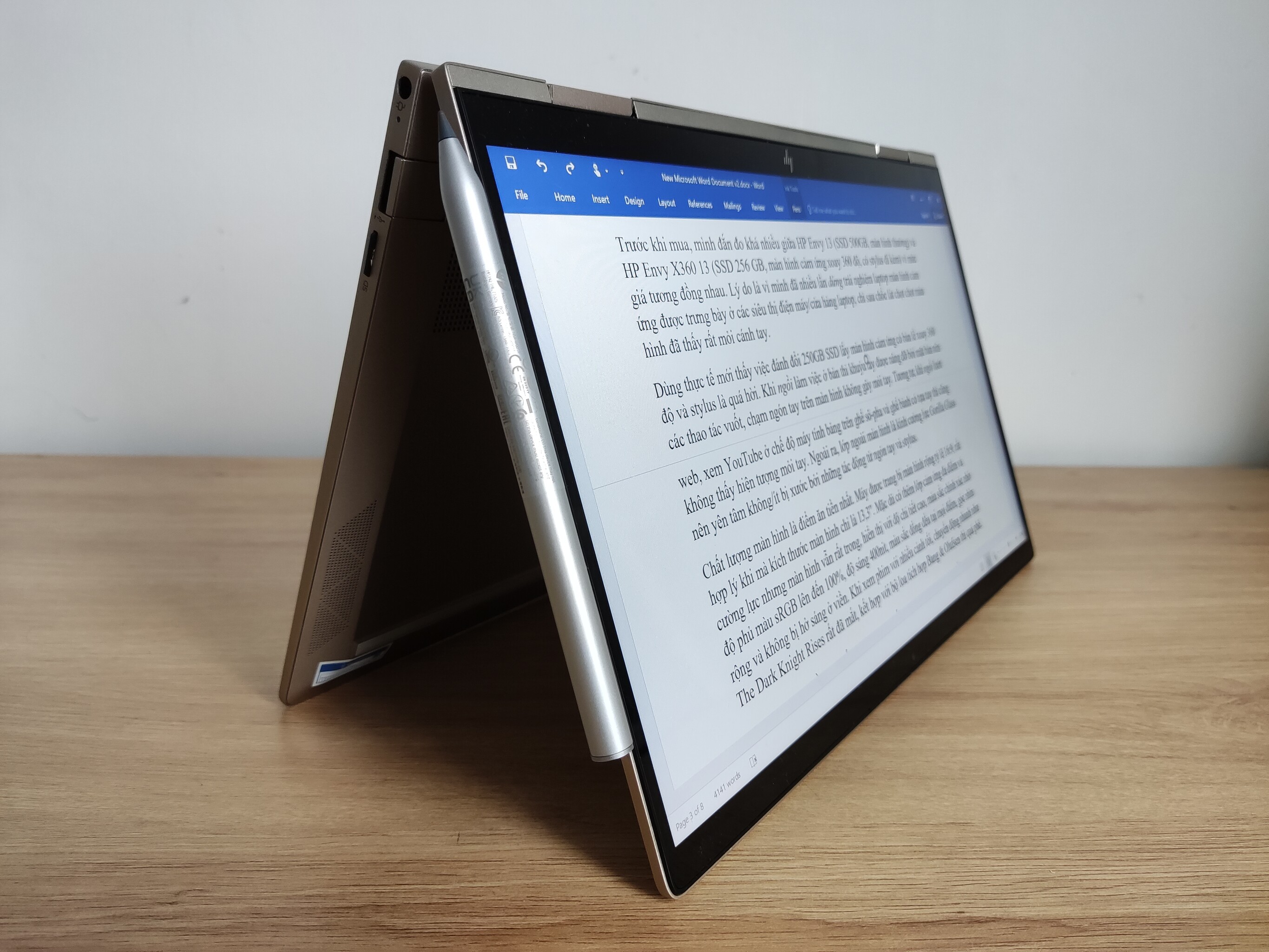 Đánh giá nghệ sĩ xiếc uốn dẻo HP Envy X360 – xinh xắn, sung sức