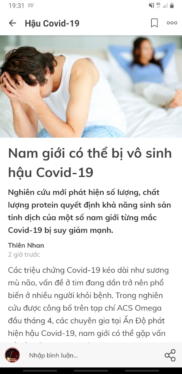 Zing.vn cứ 10 bài thì có 3 đến 4 bài nói về hậu covid nghĩ mà chán.