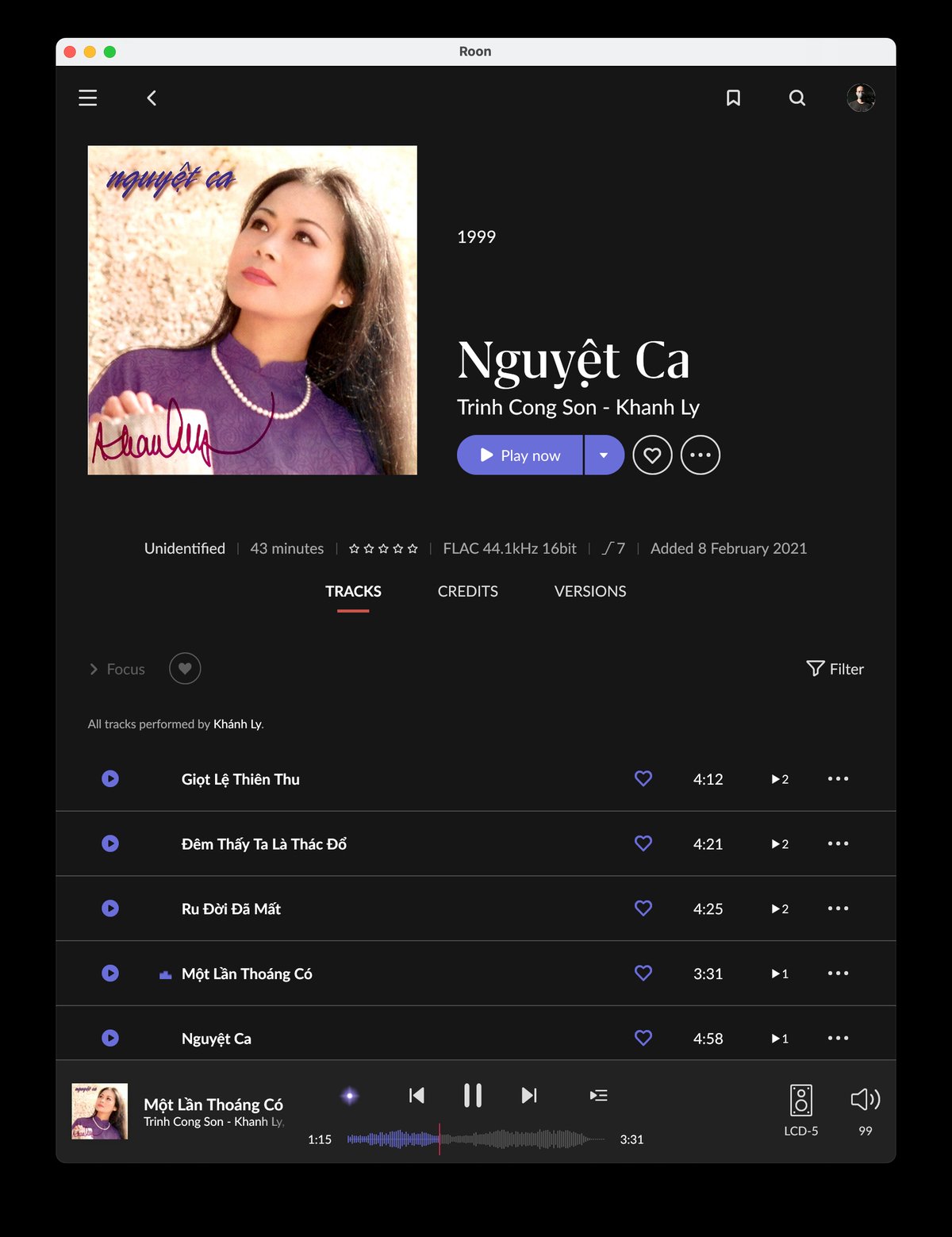 Tối nay nghe 2 album Khánh Ly này phê