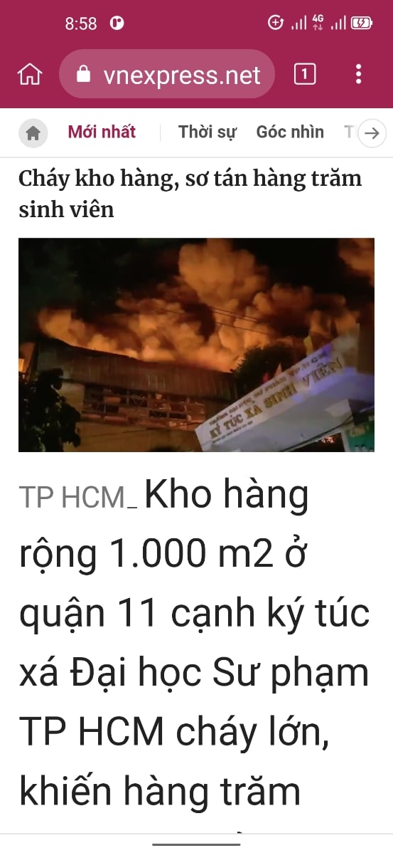 Kinh toá! Nhất giặt thủy, nhì giặc hoả