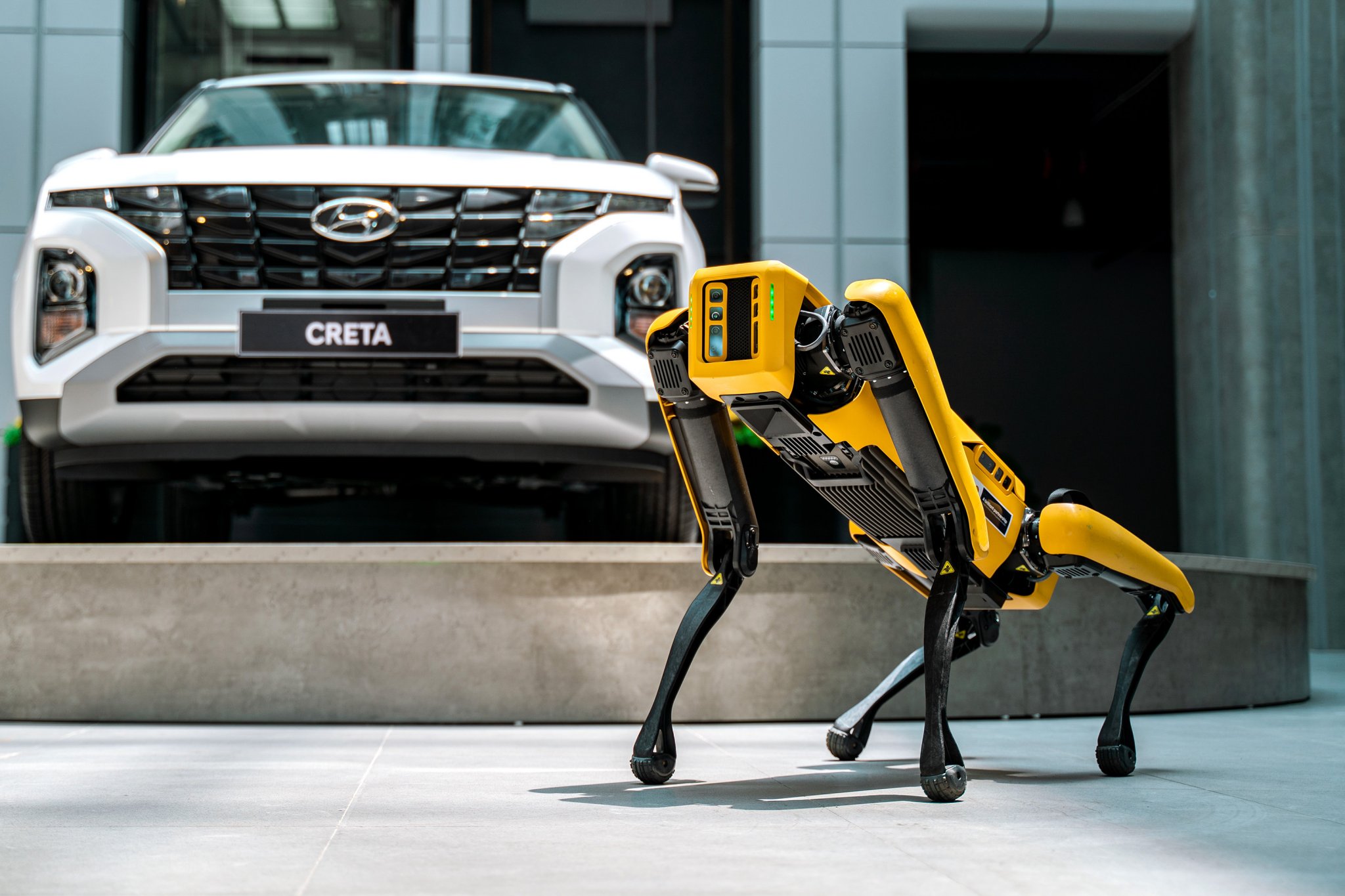 Hyundai Thành Công đưa robot chó Boston Dynamic về Việt Nam, sẽ xuất hiện trong các đại lý
