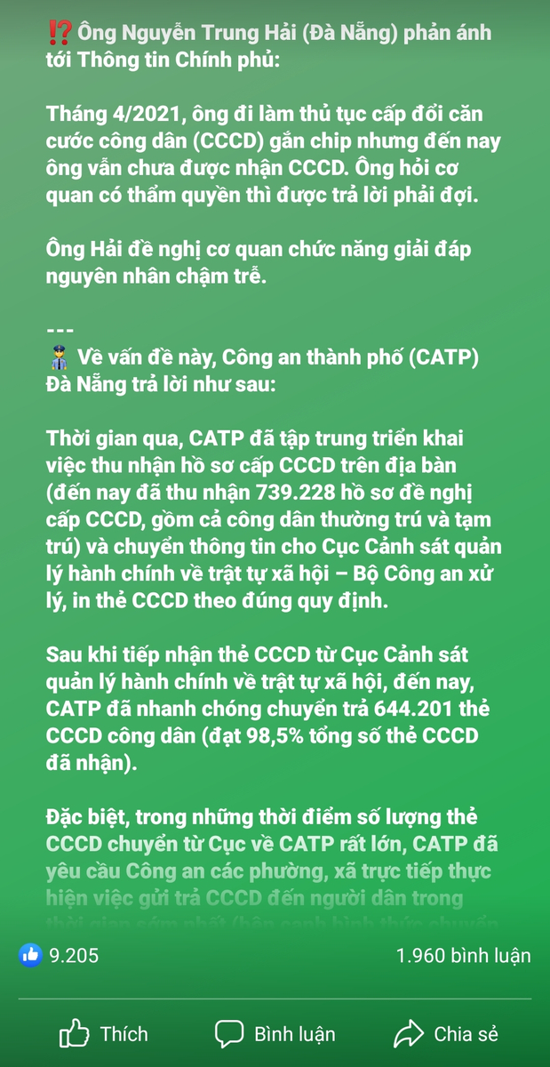 Làm thẻ CCCD mà nhiều người chờ hơn 6 tháng chưa có....