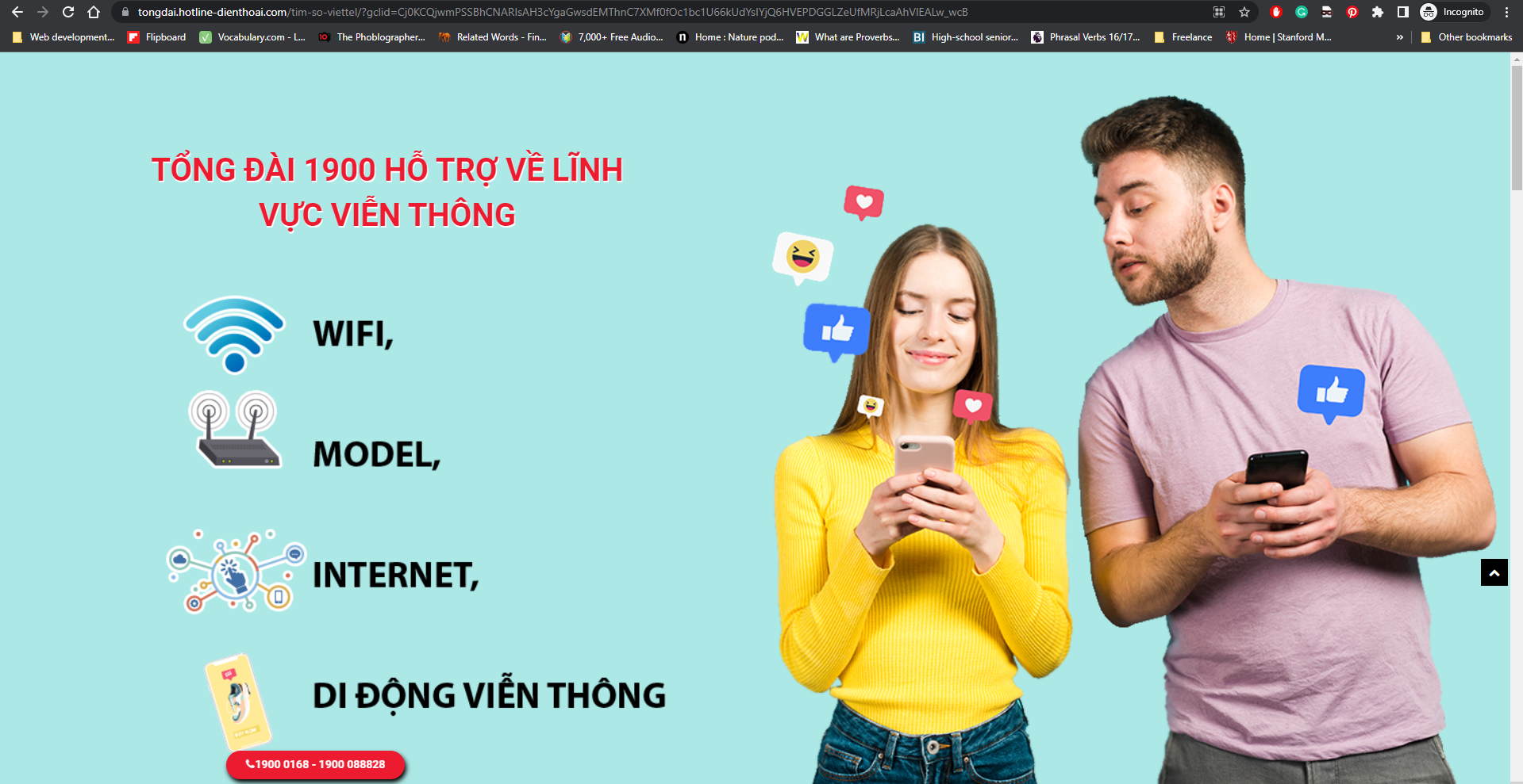 Trang giả mạo hỗ trợ truyền thông, tính phí cuộc gọi tinh vi