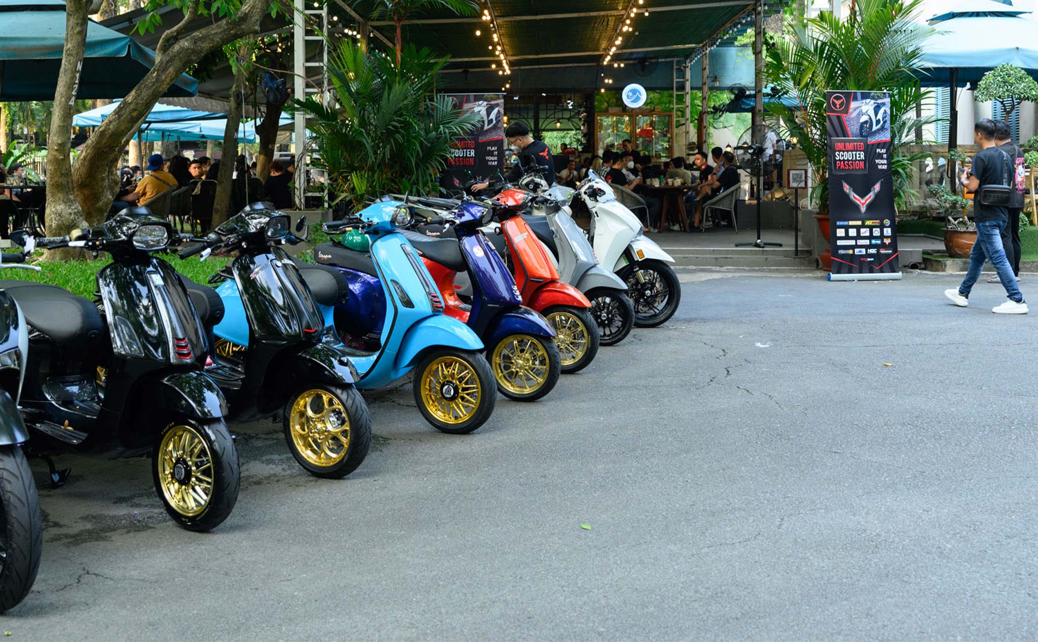 Buổi Offline nhóm Unlimited Scooter Passion: Tập hợp xe tay ga độ rất chất tại Sài Gòn
