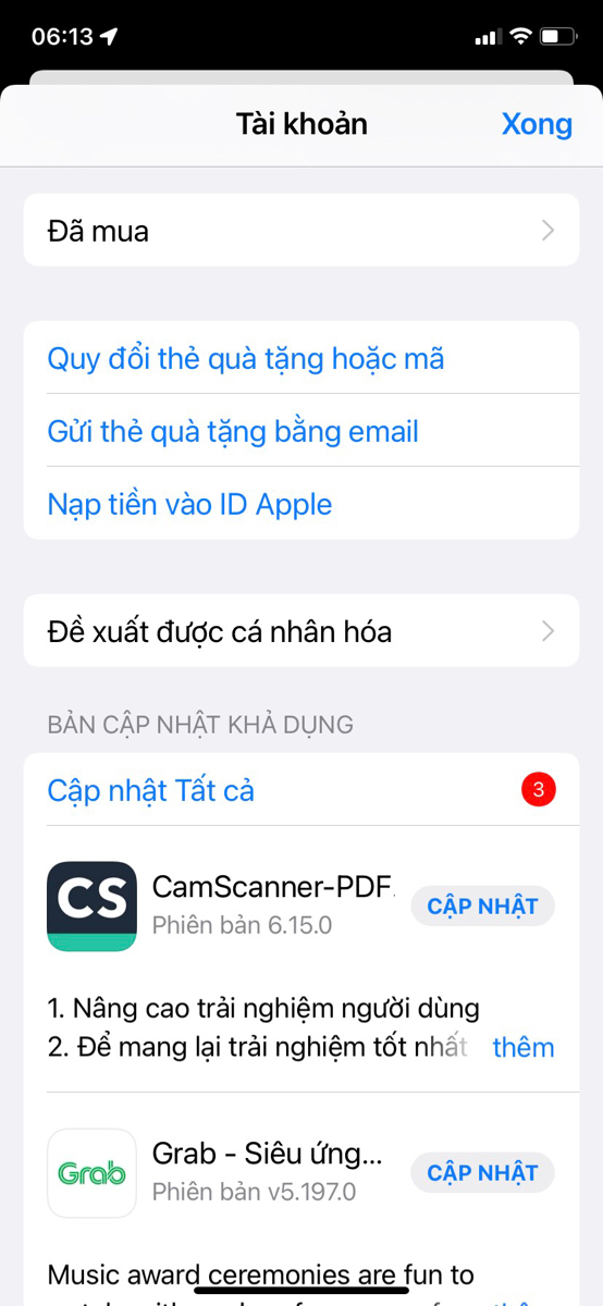 Cho mình hỏi sao những app mình tải bằng apple id của mình nhưng khi cập nhật lại đòi mk và nhập mk