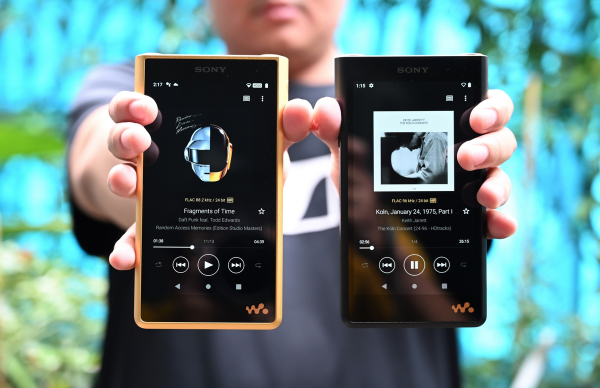 Hiện mình đang có 2 chiếc máy nhạc cao cấp nhất của Sony là Sony Walkman NW-WM1ZM2 và NW-WM1AM2...