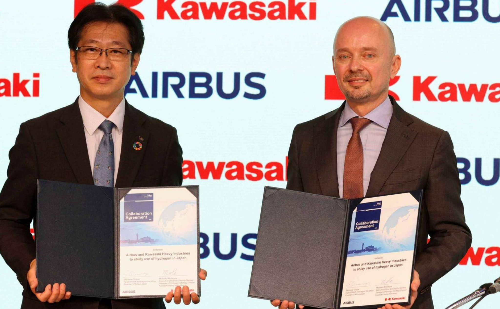 Kawasaki và Airbus hợp tác phát triển hệ sinh thái nhiên liệu hydro