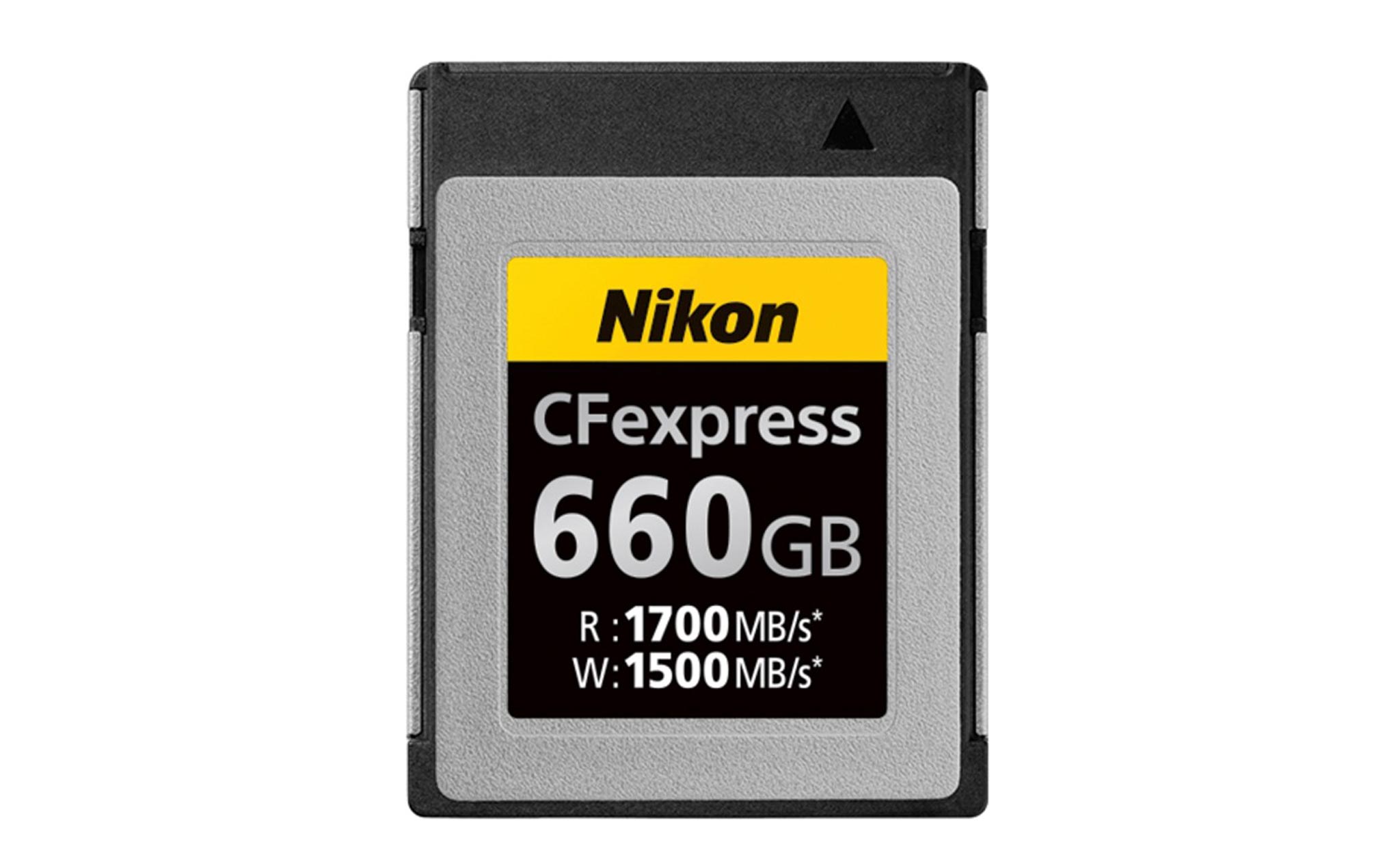 Nikon ra mắt thẻ nhớ CFexpress Type B 660GB giá $730