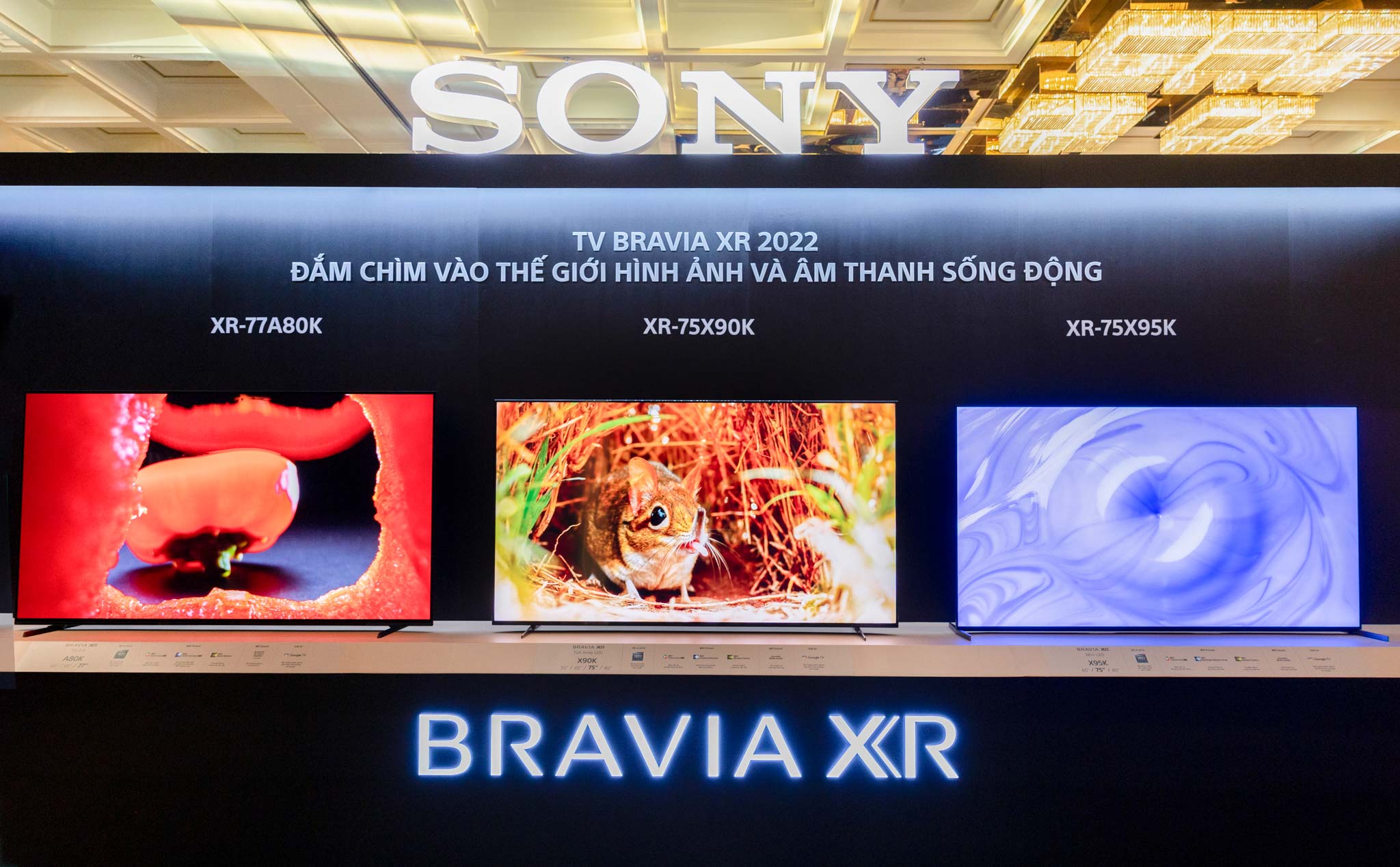 Sony ra mắt TV BRAVIA XR 2022 tại Việt Nam: bổ sung dòng Mini LED, mở rộng hệ sinh thái nghe nhìn