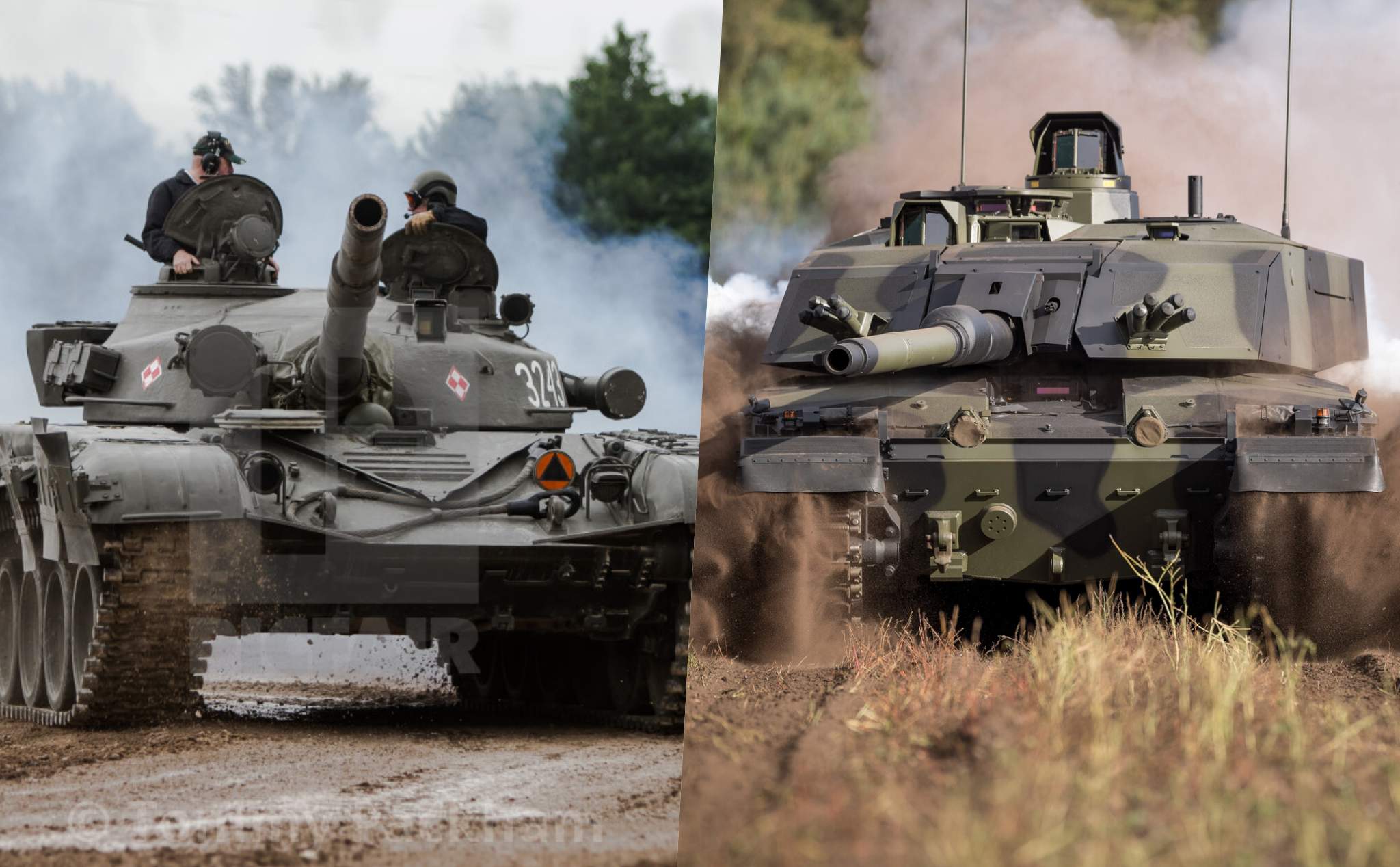 Ba Lan gởi tăng T-72 cho Ukraine, đổi lấy Challenger 2 hiện đại của Anh