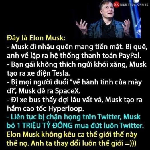 Đây là Elon Musk