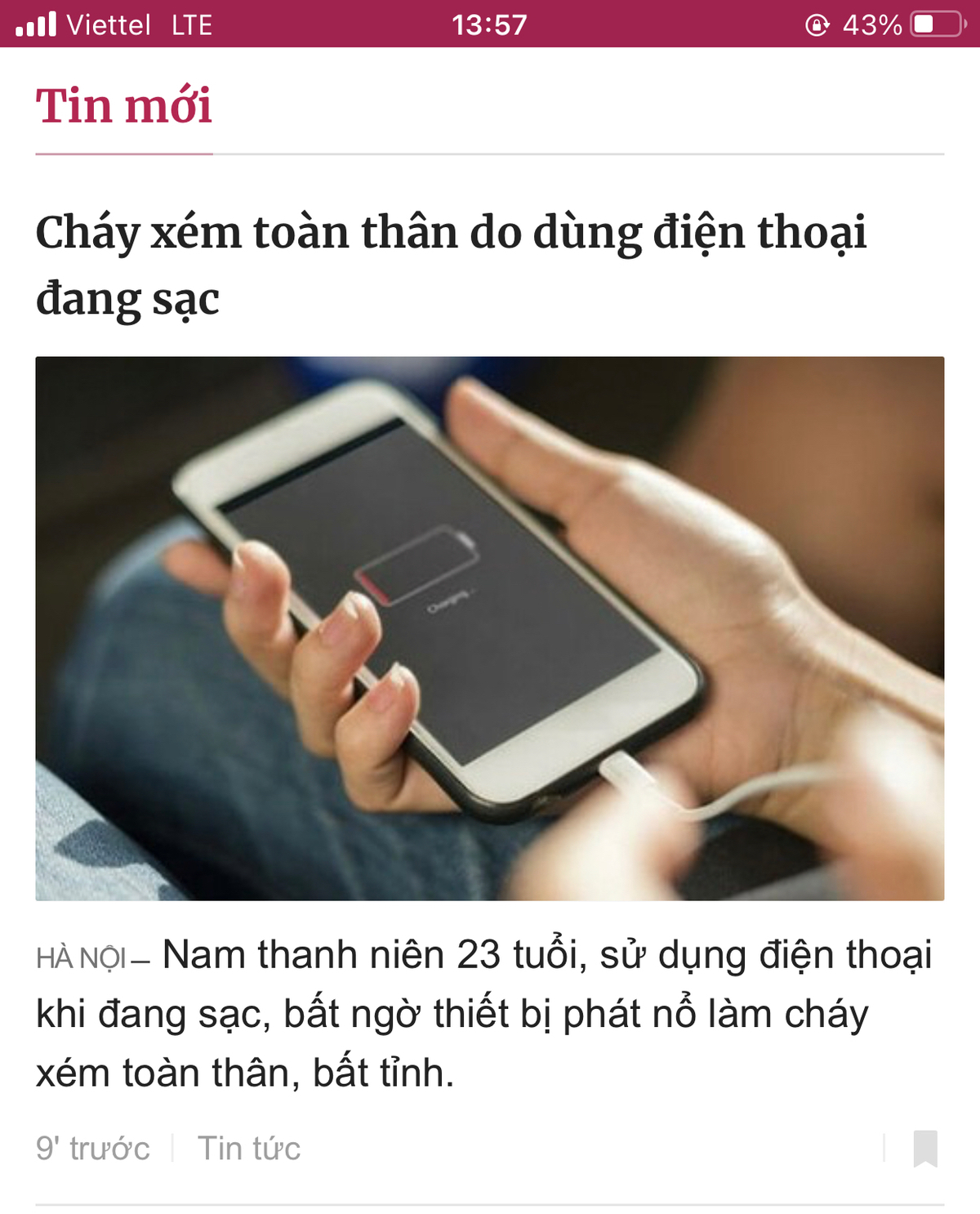 Vậy mà hôm trước có ô kia vô cửa hàng mình vừa cắm sạc vừa nc hơn 30 phút