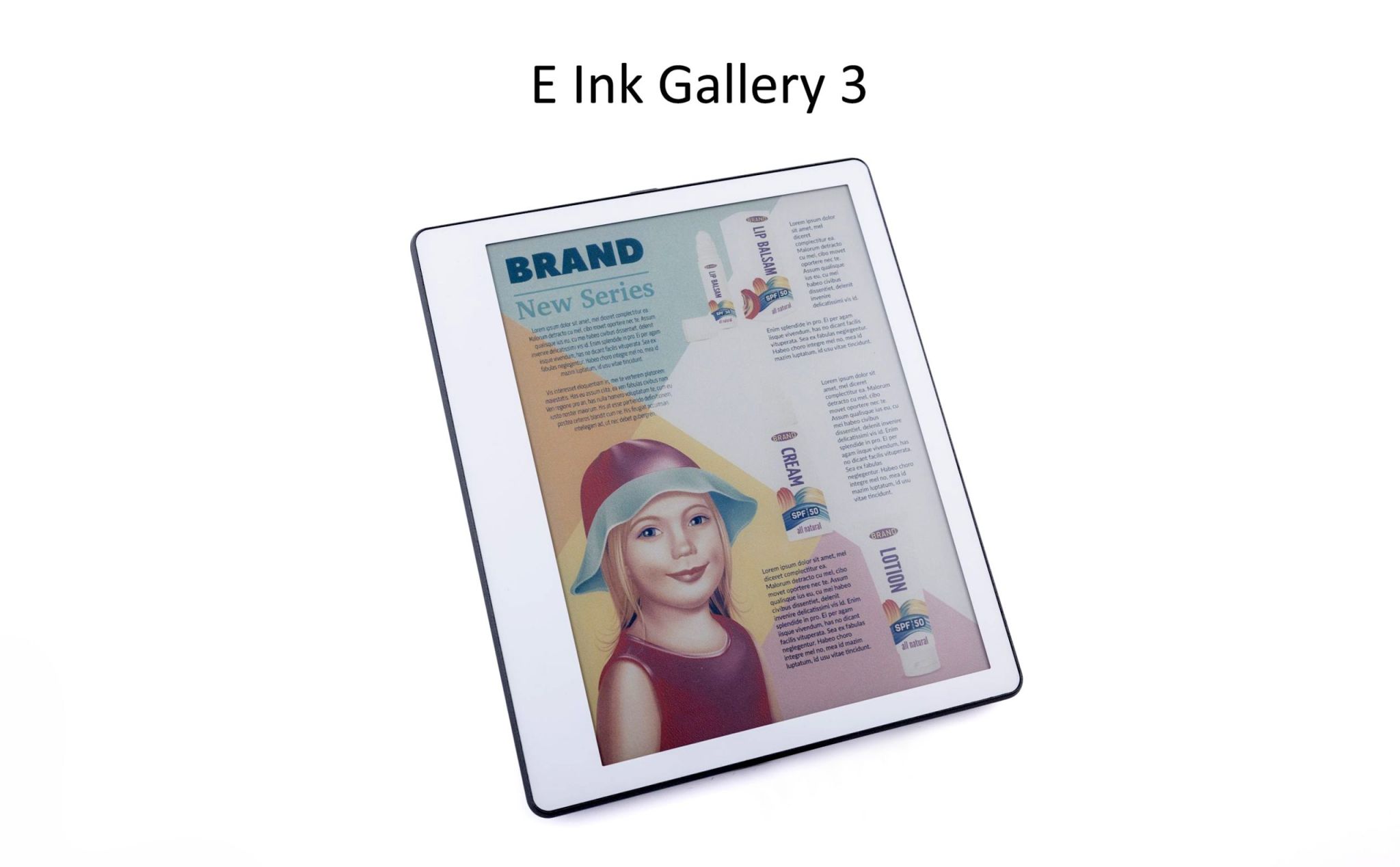 E Ink Gallery 3 - màn hình e-ink nhiều màu, nét hơn, tốc độ phản hồi cao hơn