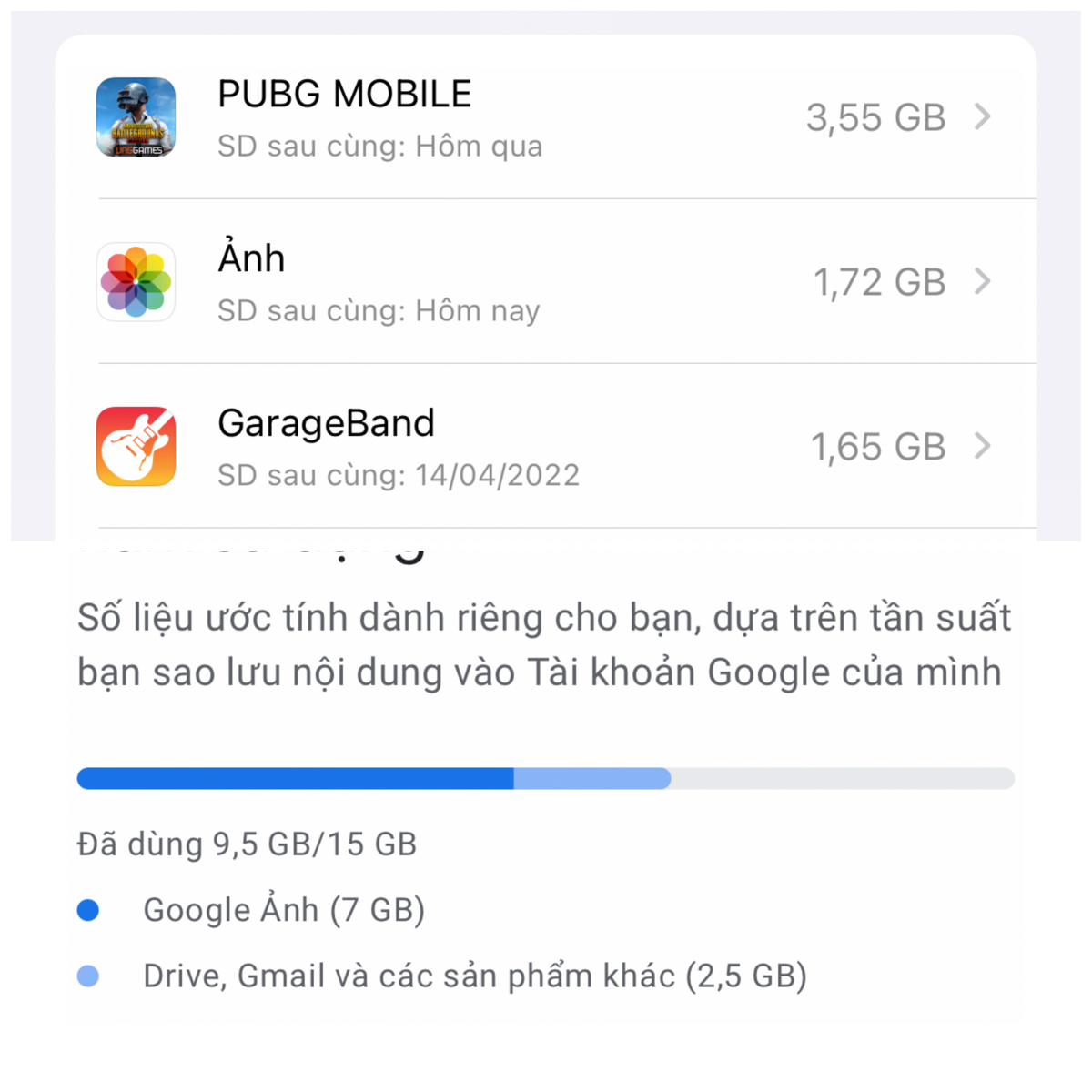 mất 2 ngày chỉ ăn với ngồi lọc ảnh chỉnh ảnh để lưu vào icloud mới từ 9,5 -> 2gb =))