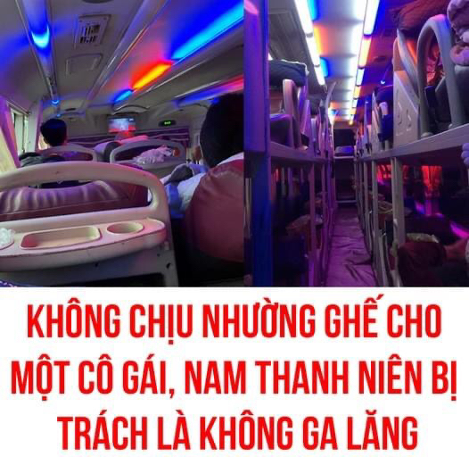 Nhường ghế cho phụ nữ là nghĩa vụ của đàn ông?