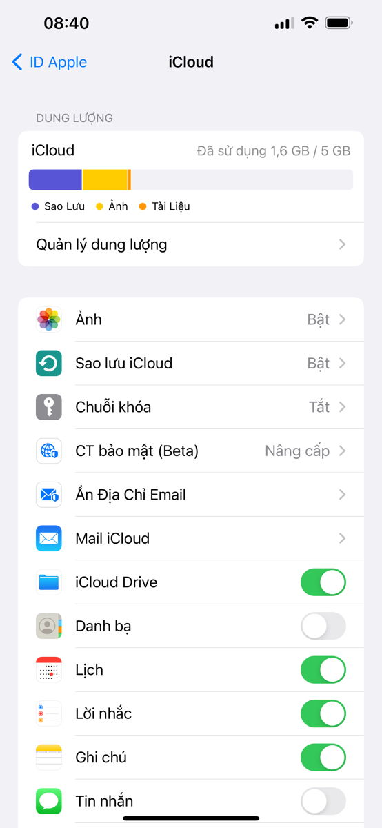 Xoá sao lưu iCloud là một trong những cách để giải phóng không gian lưu trữ của bạn. Hãy xem hình ảnh liên quan để biết cách xoá sao lưu iCloud một cách đơn giản và hiệu quả, giúp bạn có thêm không gian lưu trữ cho các hình ảnh mới.