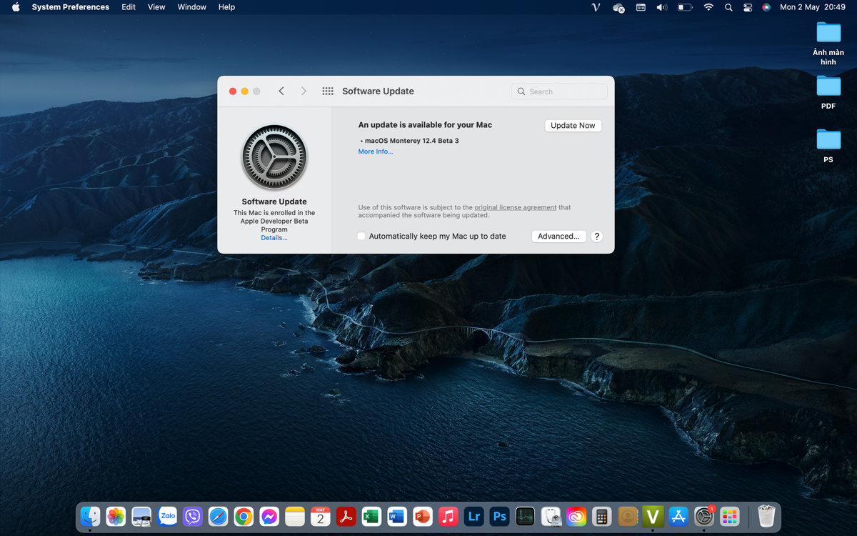 macos 12.4 beta 3