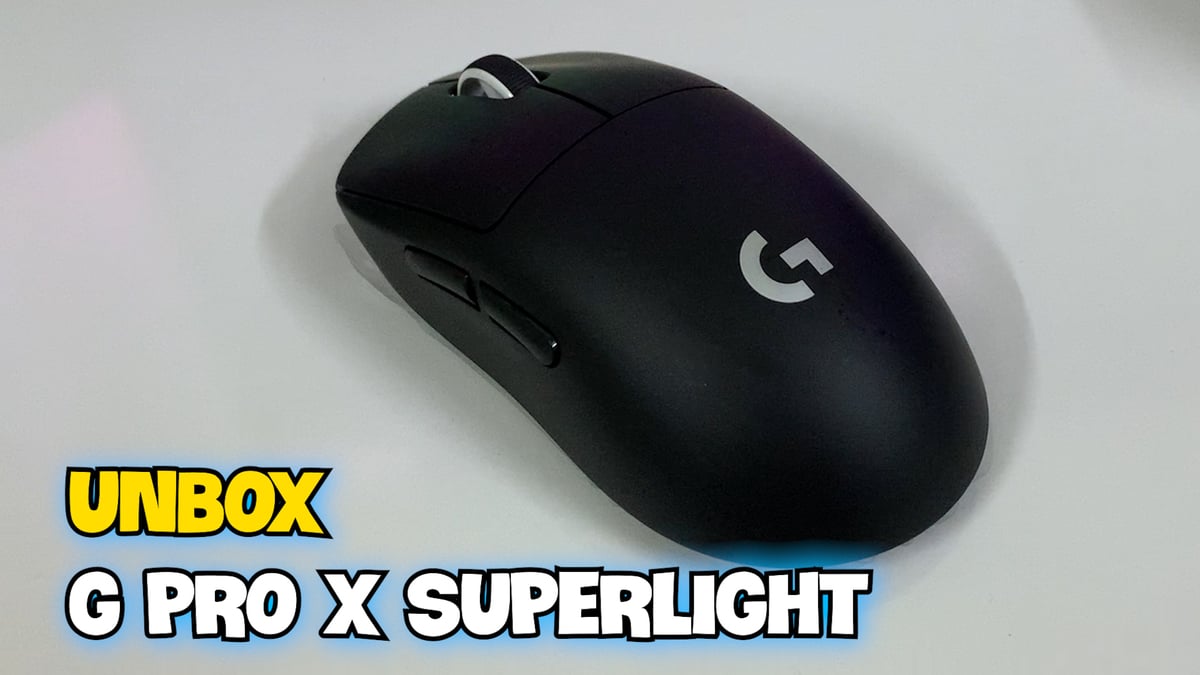 Review Logitech G Pro X Superlight Chuột Gaming không dây nhẹ nhất Thế Giới
