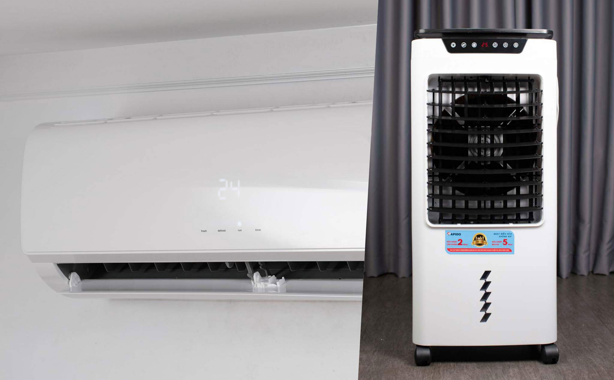 Quạt hơi nước hay máy lạnh giá rẻ, nên chọn loại nào cho mùa nóng?