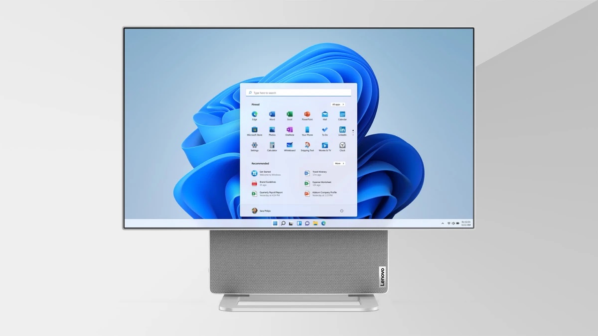 Lenovo ra mắt PC All-in-one mới có màn hình xoay