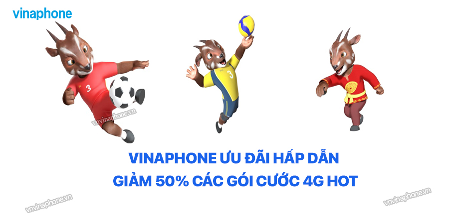 VinaPhone Tưng Bừng Ưu Đãi Chào Đón Sea Games 31 – Giảm Giá Tăng Data 4G