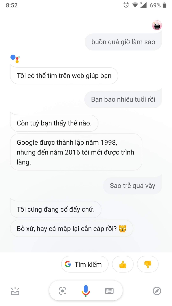 Chụy Google bị vong nhập