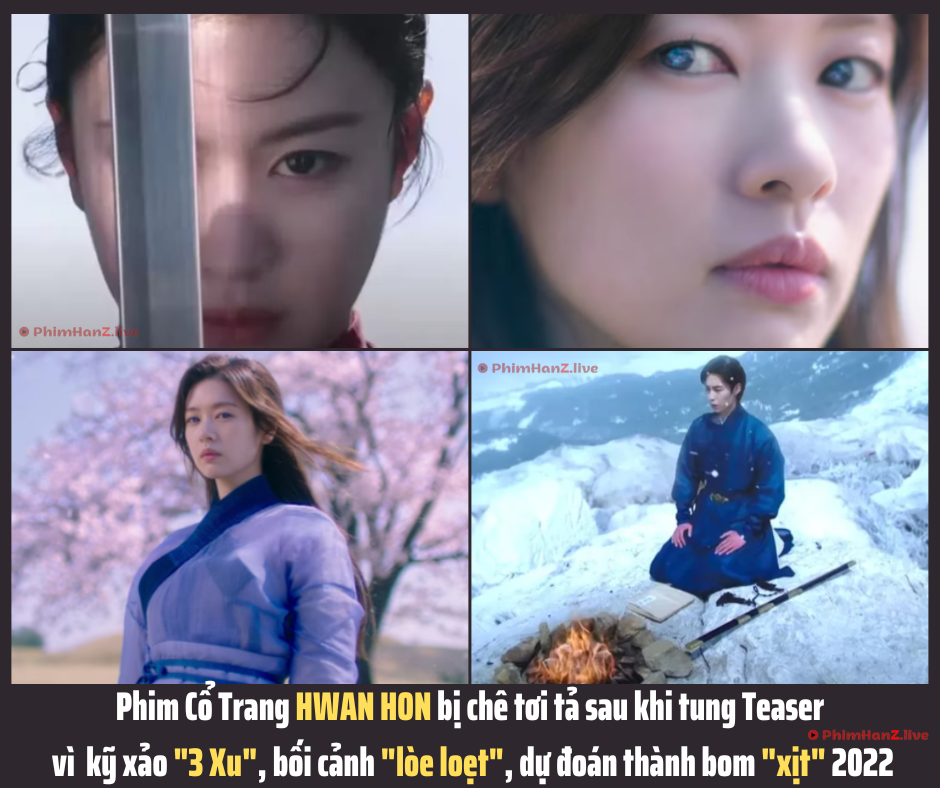 Hwan Hon tung Teaser khiến CĐM nhầm tưởng phim "Trung Quốc" vì kỹ xảo 3 XU :)))