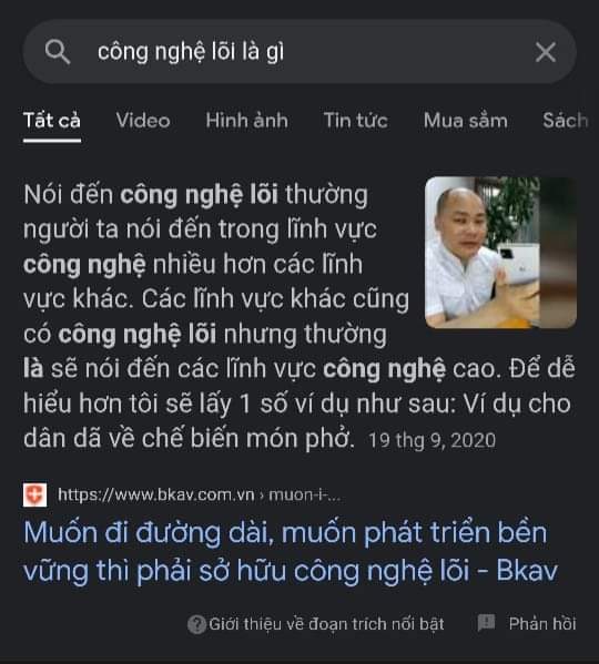 Công nghệ lươn là công nghệ lòng vòng