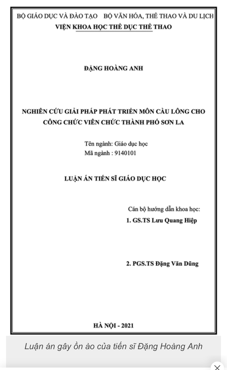 “Tiến sĩ cầu lông” ngộ quá AE !