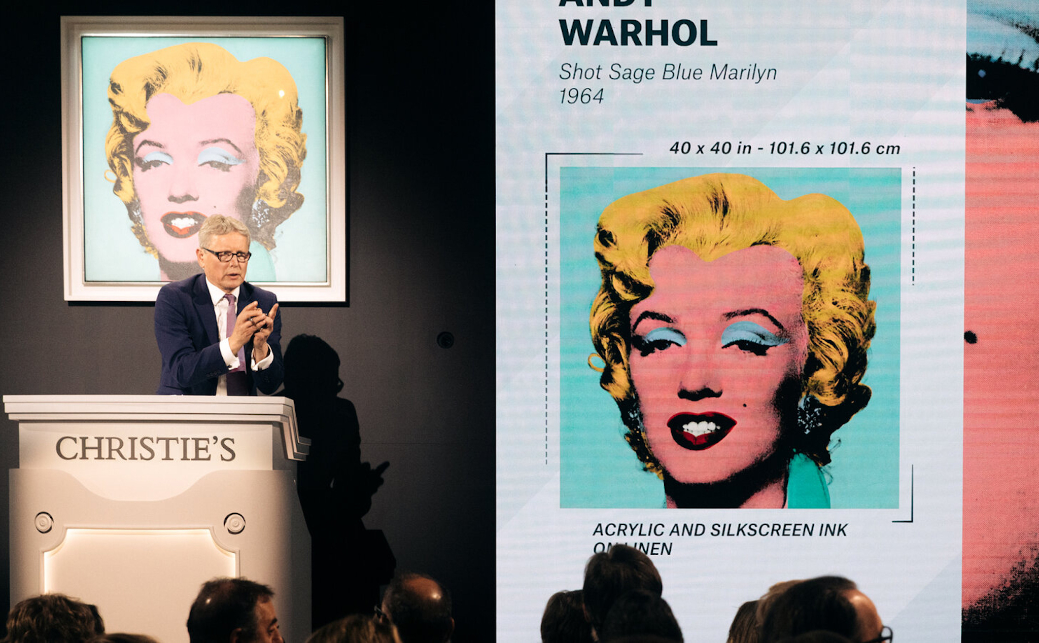 Tranh vẽ Marilyn Monroe trở thành tác phẩm đắt giá nhất thế kỷ 20