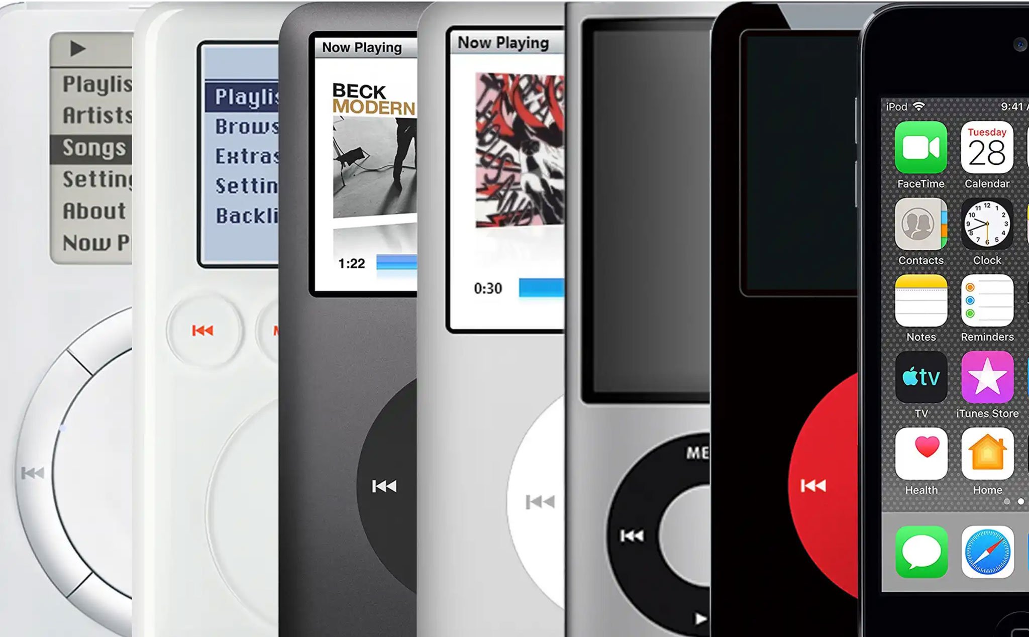 Tổng hợp các dòng iPod mà Apple từng ra mắt...