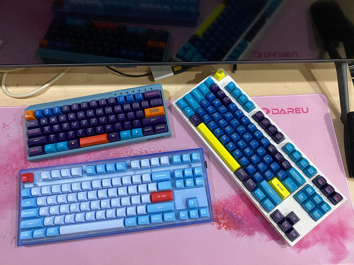 3 set keycap yêu thích