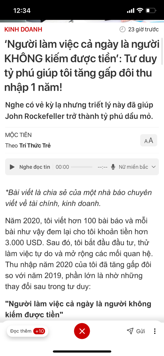 Thế mà Hoàng Nam Tiến đòi làm việc 20 tiếng/ngày,ko có thứ 7 chủ nhật cơ =)) Có là tỷ phú nhưng mà