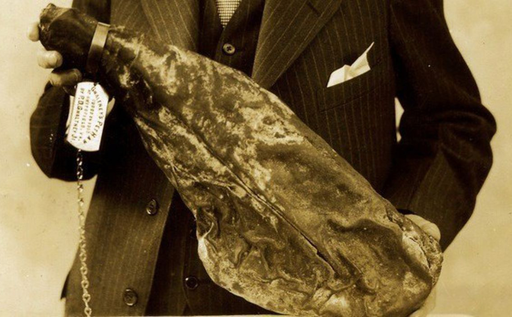 Đùi lợn muối lâu đời nhất thế giới, 120 tuổi, vẫn còn ăn được