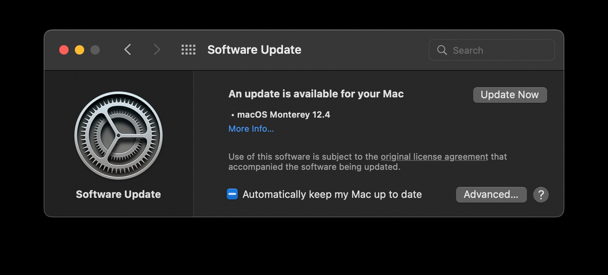 macOS Monterey 12.4 chính thức