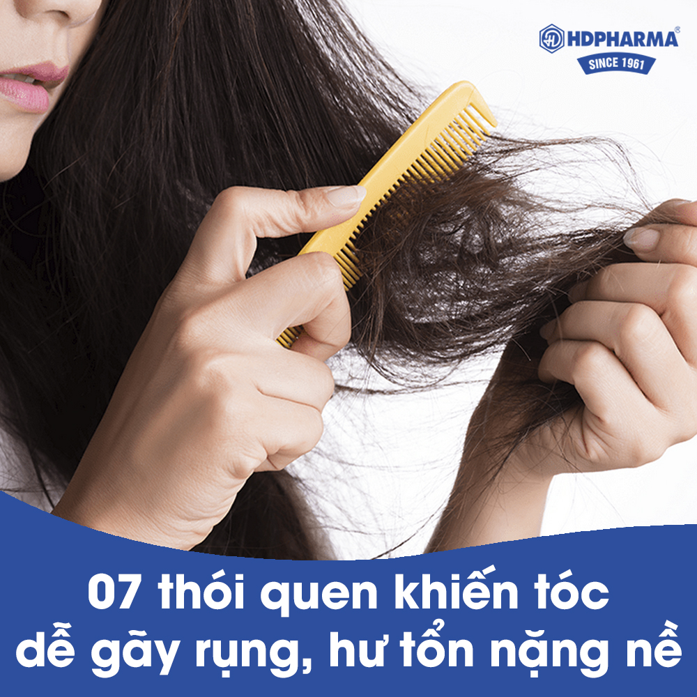 Có thể bạn chưa biết: 07 thói quen khiến tóc dễ gãy rụng, hư tổn nặng nề