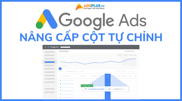 Google Ads nâng cấp cột tự chỉnh chuyên nghiệp hơn cho người dùng