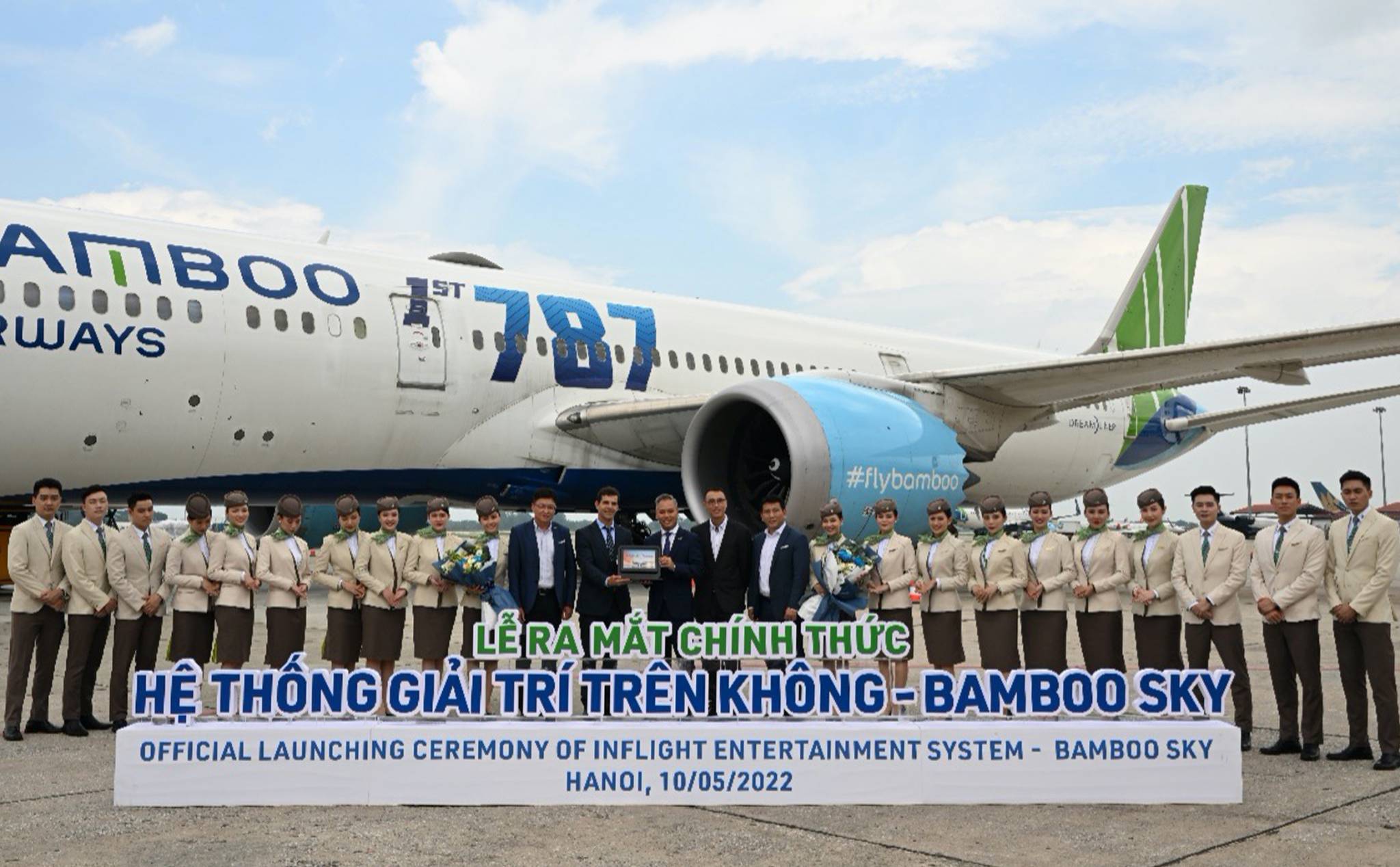 Bay trên 787-9 của Bamboo, anh em sẽ được xài màn hình giải trí chạy Android và Internet vệ tinh
