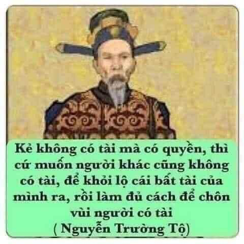 Nguyễn Trường Tộ từng nói :