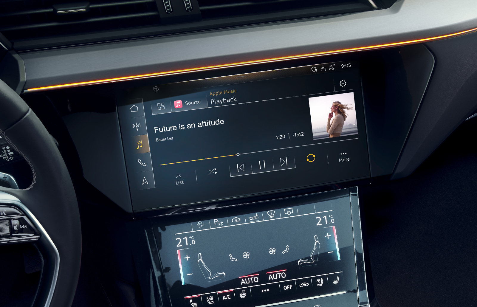 Audi sẽ tích hợp Apple Music vào “gần như tất cả” các mẫu xe mới