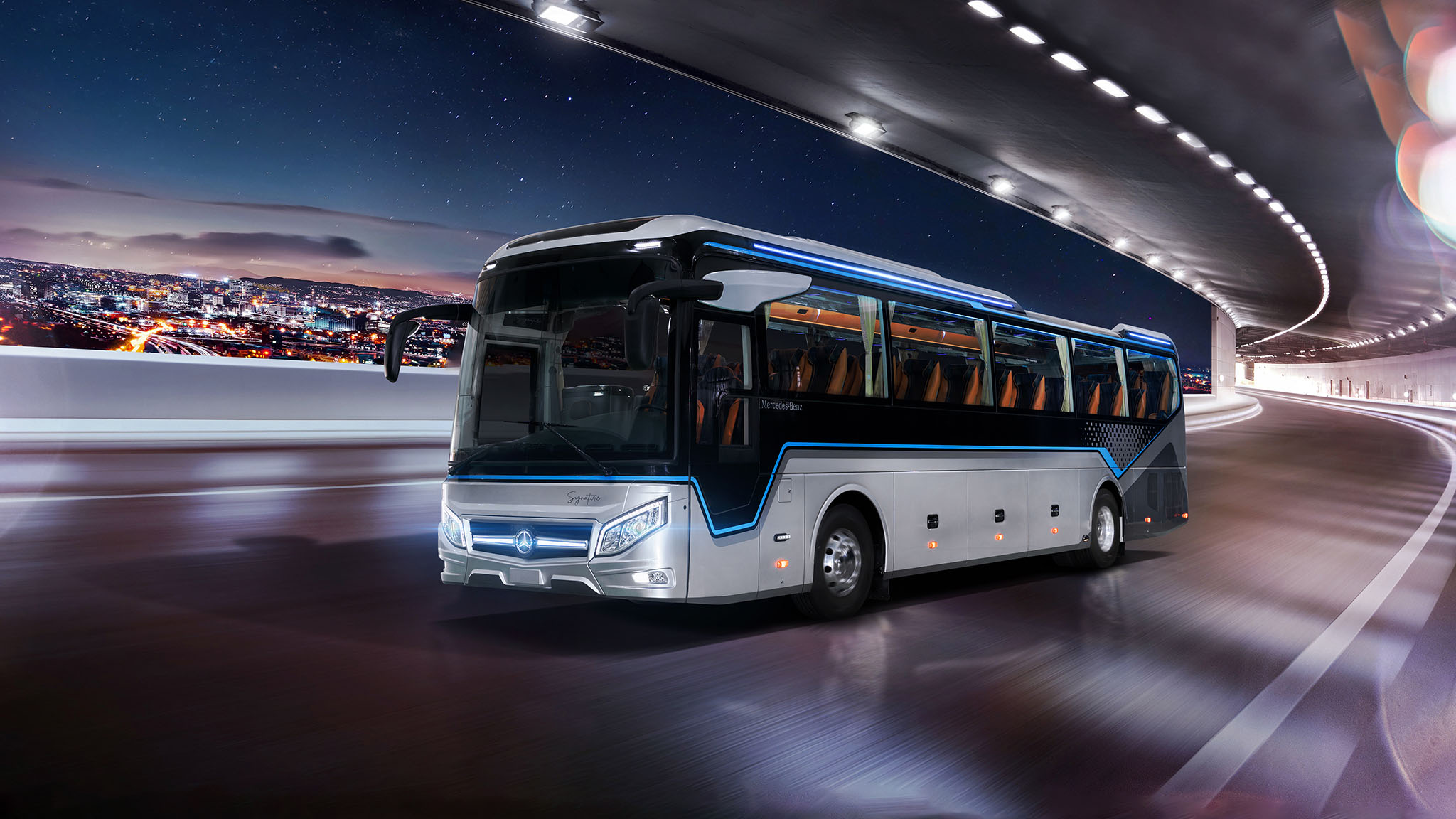 THACO ra mắt xe bus Mercedes-Benz cao cấp, đủ phiên bản ghế ngồi và giường nằm
